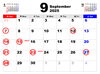 「9月休診のお知らせ」