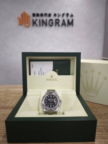 エクスプローラーII Ref.16570「⌚【ロレックス エクスプローラーII お買取りしました】⌚」