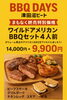 終売特別価格🍖ワイルドアメリカンBBQセット「終売特別価格ワイルドアメリカンBBQセット」