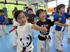 「8月30日(土)の稽古風景≪ 明石/空手/スポーツ/運動/幼児/小学生/お稽古/習い事≫」