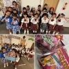 お菓子をいただきました♡♡「子どもたちがデイサービス訪問！ダンスで広がる笑顔の輪」