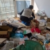 作業中「モノ屋敷・ゴミ屋敷のご相談増えてます」