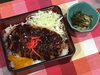 「本日のAランチは　ソースカツ丼」