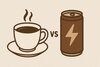 コーヒーとエナジードリンク「コーヒーとエナジードリンクの違い【日本橋駅から徒歩7分、三越前駅から徒歩4分のパーソナルジム】」