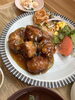 「ランチメニューで当店人気の『鶏肉の和風あんかけ定食』」