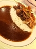 B.日替り 牛肩ロース一口カットステーキカレー「【京成八幡駅TRAD】9/4.ランチメニュー（本八幡カレー店、ランチ）」