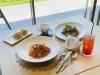 渡り蟹のアラビアータ「期間限定ランチ」