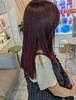 「秋のこっくりピンクで魅せる！艶やかロングヘアスタイル」