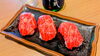 肉寿司「焼肉レストラン奥田　オクダだからできる！伊賀牛のお寿司『牛寿司３貫盛』✨」