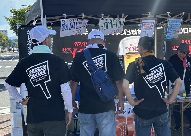 今治やきとりを盛り上げる!!「新Tシャツ完成しました!」