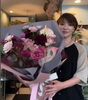 「新しく再出発する女性に贈る花束」