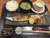 「大人気！ランチ限定『サンマ塩焼き定食』」