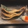 生干し氷下魚の炙り「氷下魚」
