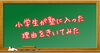 「小学生が塾に通い始める理由とは？🌸【少人数×個別伴走型学習塾　三浦塾あきる野教室】」