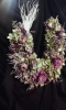 ドライフラワー　ガーランド　紫陽花の森　 ピンク ドライフラワー ガーランド 紫陽花の森 ピンク フラワー・リース