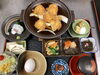 「チキンカツとじ＆たこ刺身の和定食ランチ」