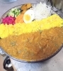 和風カレー(冬瓜、茄子、挽肉)「冬瓜と茄子の和風カレー【千葉駅付近でスパイスカレーが楽しめるカフェ】」