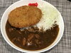 「本日のAランチは　メンチカツカレー🍛」