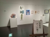 北信美術展に展示された作品　中央３枚一組の絵　①「【※ご希望の方は連絡ください】絵画教室　「アトリエ絵あそび」」