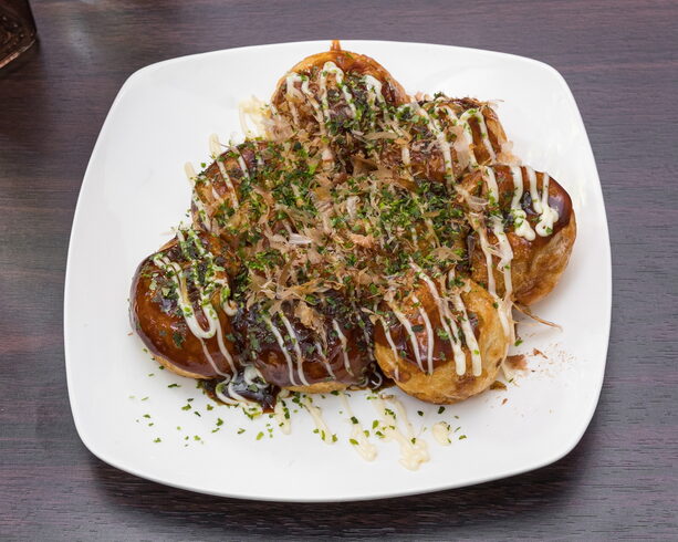 当店自慢のたこ焼き「食欲の秋にぴったり!たこ焼きで秋の味覚を楽しもう🐙🍁 三代目たくちゃんビオルネ店」