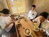 4人それぞれ違うメニューを注文しました🍜「【編集部ランチ】羅魅陀さんでラーメン食べてきた🍜」
