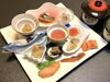 鮭料理ミニ膳「鮭料理ミニ膳🍂【村上市で鮭料理が食べられるお店　ランチ　テイクアウト　お弁当　オードブル】」