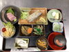 「太刀魚の唐揚げ＆ハマチ刺身 和定食ランチ」