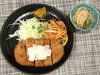 「本日のAランチは　和風おろしとんかつ」