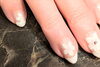 お母様のネイル💅ご自分でされたなんて素敵✨️「旅人様〜☺️」