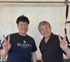 芸能人「シブがき隊の元メンバーのふっくんこと布川敏和さんご来店」