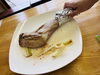 「ウリボウのマンガ肉が登場！【福島市／ジビエ料理】」