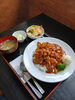「南魚沼本気丼！食楽 嘉路季の洋風チキンカツ丼。」