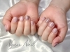 フラッシュ×ヌーディ ピンクコラボ♡「ピンクフラッシュ×ヌーディピンクの上品グラデーションネイル💅🌸〜プライベートネイルサロン♡静岡市葵区｜完全予約制◎資格保有者のオーナーが必ず施術します☆」