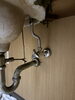 アングル止水栓取替完了「洗面台下のアングル止水栓を取替えました｜老朽化による配管折れに迅速対応」
