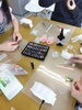 キーホルダー作りの様子「お菓子な?!ハロウィンキーホルダー作り」