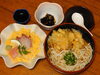 「【10/16（木）限定】かき揚げうどんとちらし寿司の特別ランチ（10食限定）」