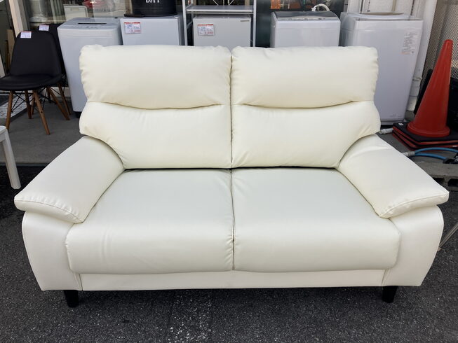 二人掛けソファ「☆超美品☆ニトリ2人用ソファ(Nシールド)入荷!家電へGO!でお得な家具もチェック✅」