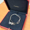 Cartier　ラブスリーフープ「Cartierラブスリーフープネックレス」