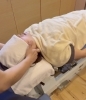 施術風景「顎関節の痛みや違和感・・・　整体室BODYCAREろはす　江南市　犬山市　大口町　扶桑町」