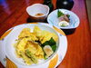 「【10/20（月）限定】鶏天丼と刺身付きランチ（10食限定・1,200円）」