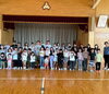 親子レク集合写真「琢成小学校3年生親子レク！」