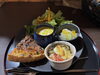 「【Cafe 晴レ家】キッシュのプレートをいただきました😊」
