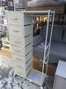 「2025年10月21日①税込8,800円引き出し付きハンガーラック」