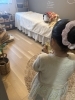 お子様と一緒によもぎ蒸しにいらした方です♩「託児、ご相談ください」