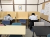 高３と中3。どちらも受験生ですね。がんばってるね！「今日の自習は2人」