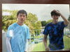 左:山﨑コーチ　右:宮川コーチ「大会結果！！　千葉県テニストーナメント！！」