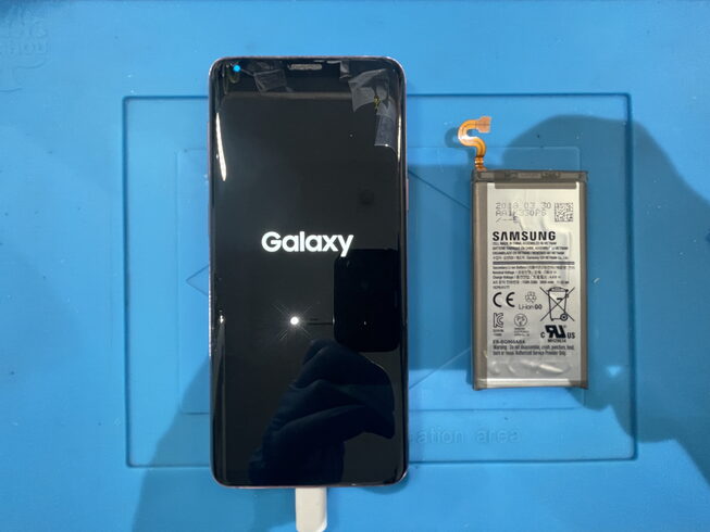After「GALAXY バッテリー交換」