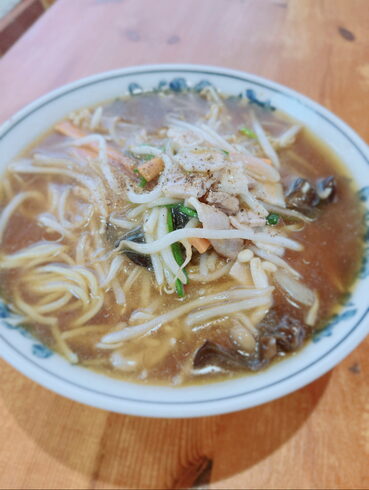 肉もやしあんかけラーメン「10/30 Today’s Special 肉もやしあんかけラーメン 日替わり おすすめ ランチ 夜ご飯 木更津 中華 金龍」