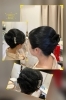 「特別な日におすすめ！上品シニヨンの和装ヘアアレンジ」