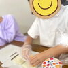 型抜き「あかとんぼでの創作おやつ☆国分寺店/10月はハロウィンにちなんだ型抜きをしてジャムサンドを作ったよ🎃《子どもたちのお困り事を解決!高松市の児童発達支援・放課後等デイサービス》」